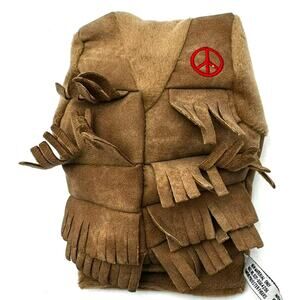 BARK BOX | NEW RARE Hippie Vest Medium Dog Water Swim Toy Floats Squeaks Durable